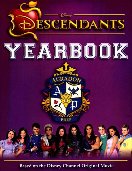 Disney Descendants Yearbook Scholastic cover
