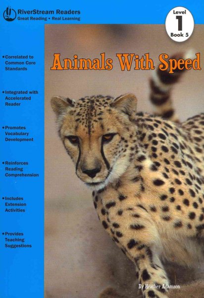 Animals With Speed (Riverstream Readers, Level 1) cover