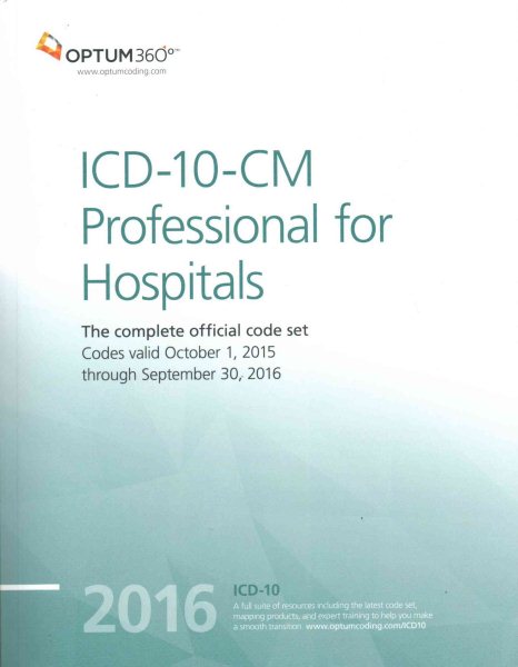 ICD-10-CM Professional for Hospitals 2016