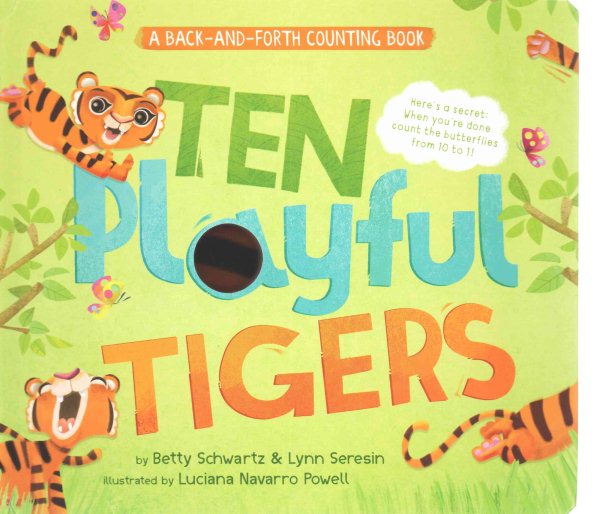 Ten Playful Tigers: A Back-and-Forth Counting Book (Back-and-Forth Books)