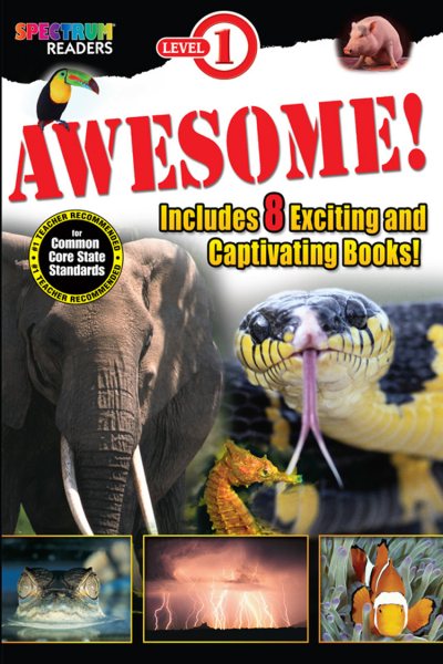 Awesome! Reader, Grades Preschool - 1 (Spectrum® Readers)