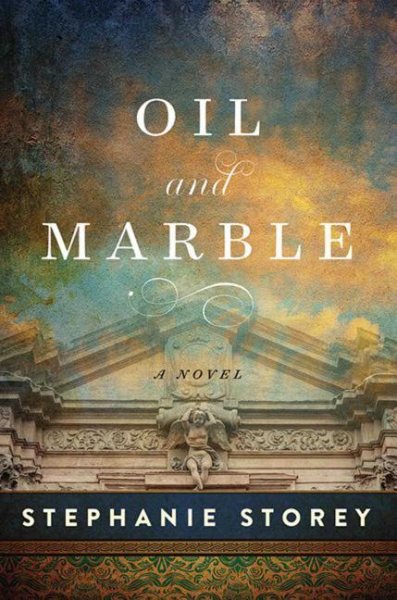 Oil and Marble: A Novel of Leonardo and Michelangelo cover
