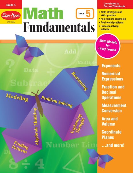 Evan-Moor Math Fundamentals, Grade 5 cover