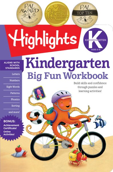 Kindergarten Big Fun Workbook (Highlights Big Fun Activity Workbooks) cover