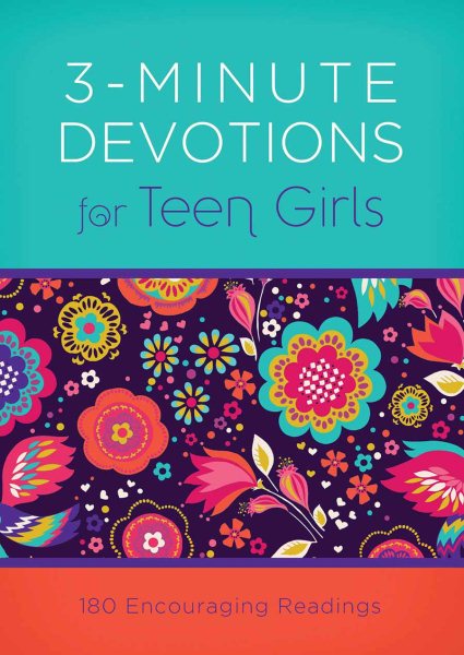 3-Minute Devotions for Teen Girls: 180 Encouraging Readings cover