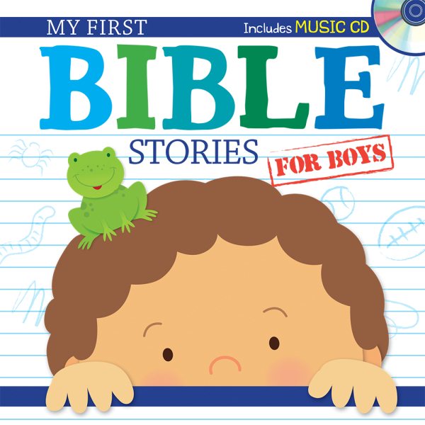 My First Bible Stories for Boys with CD cover