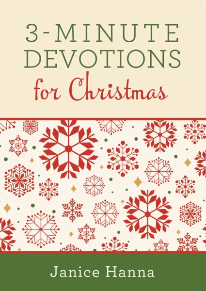 3-Minute Devotions for Christmas: Inspiring Devotions and Prayers cover
