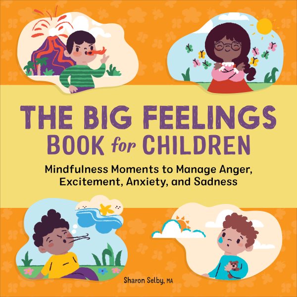 The Big Feelings Book for Children: Mindfulness Moments to Manage Anger, Excitement, Anxiety, and Sadness cover