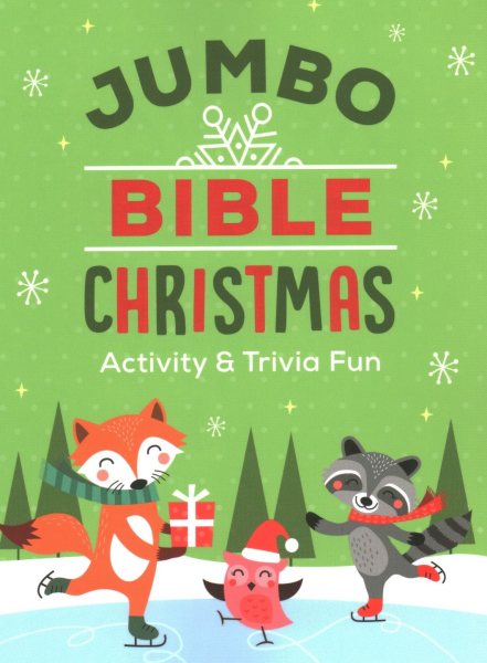 Jumbo Bible Christmas Activity & Trivia Fun: Crosswords, Word Searches, Mazes, Coloring Pages, Trivia & More! cover