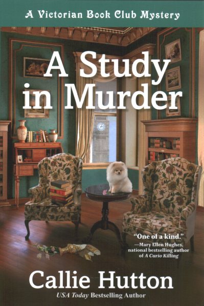 A Study in Murder: A Victorian Book Club Mystery cover