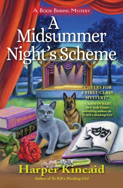 A Midsummer Night's Scheme (A Bookbinding Mystery) cover