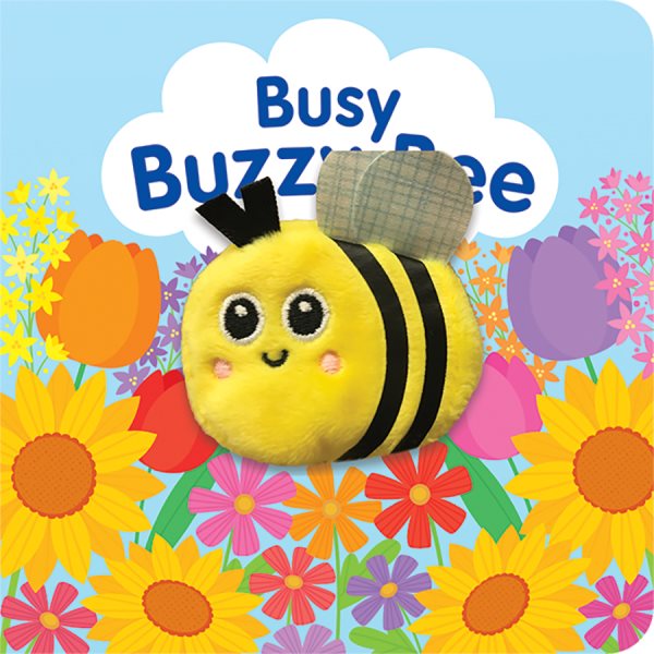 Lamaze Busy Bee Finger Puppet Board Book, Ages 1-4