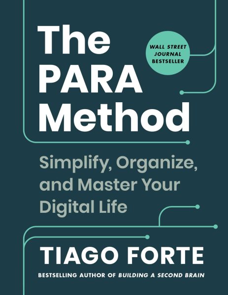 The PARA Method: Simplify, Organize, and Master Your Digital Life cover
