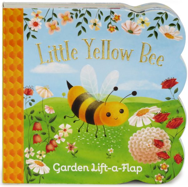 Little Yellow Bee Chunky Lift-a-Flap Board Book (Babies Love) cover