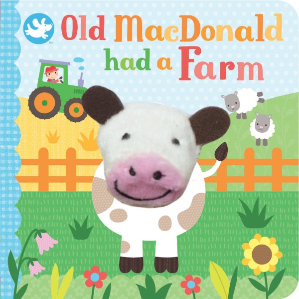 Old MacDonald Had a Farm Finger Puppet Board Book Nursery Rhyme, Ages 1-4 cover