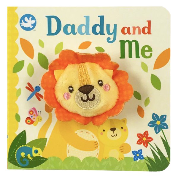 Daddy And Me Children's Finger Puppet Board Book, Ages 1-4 cover