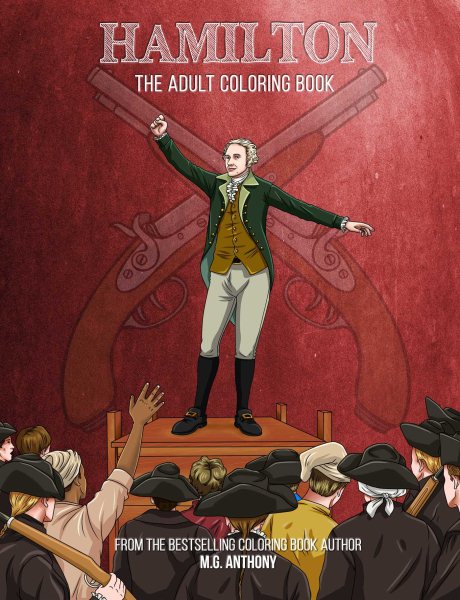 Hamilton: The Adult Coloring Book cover