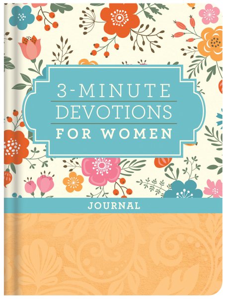 3-Minute Devotions for Women Journal cover