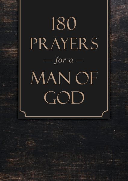 180 Prayers for a Man of God cover