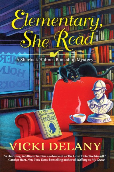Elementary, She Read (A Sherlock Holmes Bookshop Mystery) cover