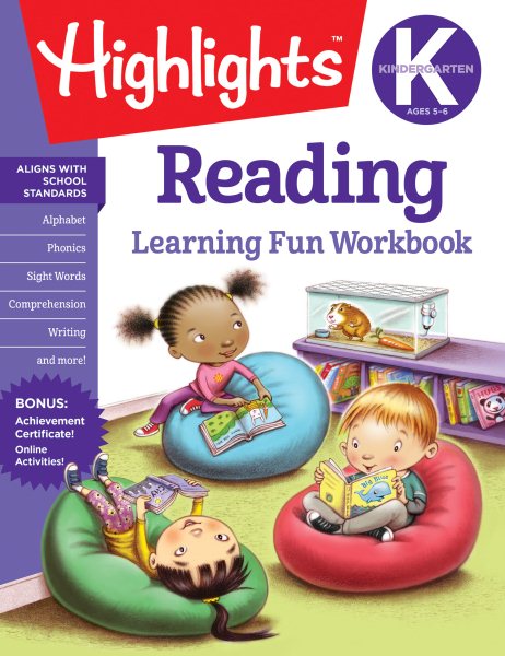 Kindergarten Reading (Highlights Learning Fun Workbooks) cover