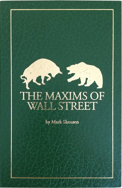 The Maxims of Wall Street cover
