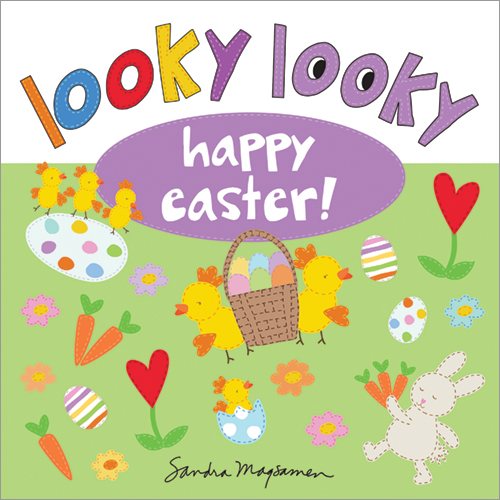 Looky Looky Happy Easter: A Happy Springtime Seek-and-Find Easter Book and Basket Stuffer for Kids (Looky Looky Little One) cover