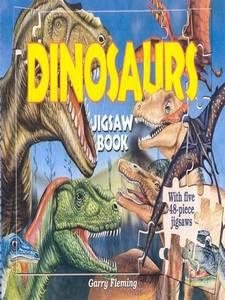 Dinosaurs Jigsaw Book (With Five 48-Piece Jigsaws) cover