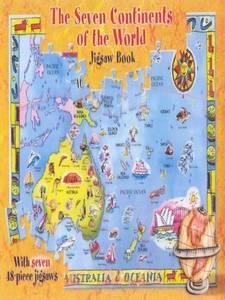 The Seven Continents of the World: Jigsaw Book cover