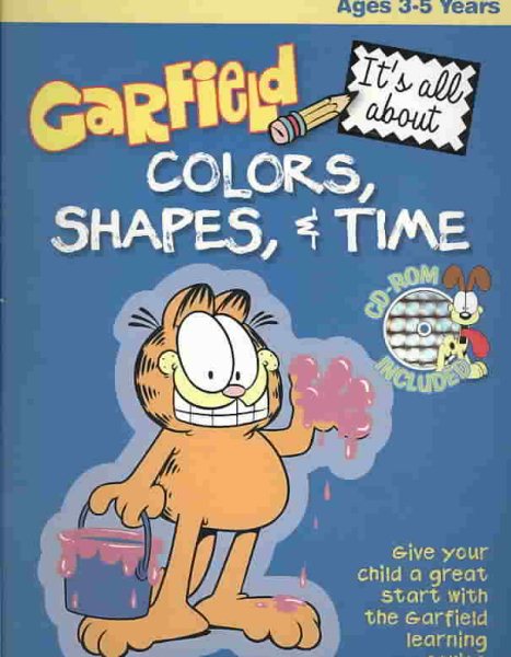 Garfield: It's All about Colors, Shapes and Time (3-5 years) cover