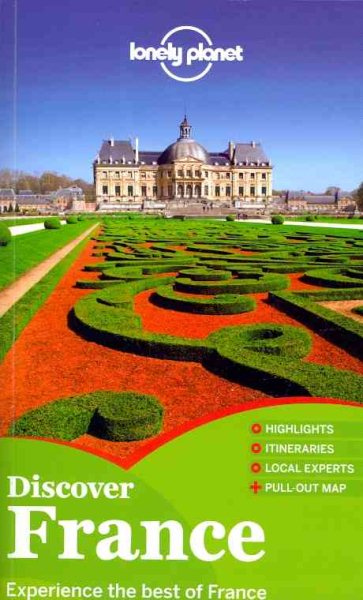 Lonely Planet Discover France Travel Guide cover