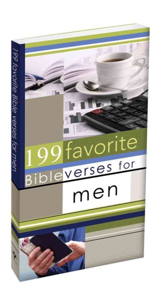 199 Favorite Bible Verses for Men cover
