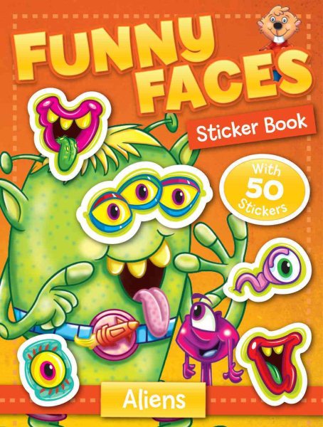 Funny Faces Sticker Book: Aliens (Funny Faces Sticker Books) cover