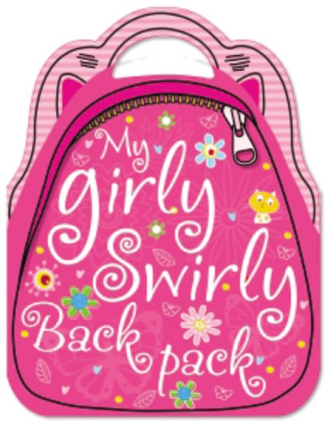 My Girly Swirly Sticker Backpack