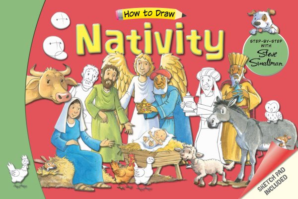 How to Draw Nativity: Step-by-Step with Steve Smallman (How to Draw Bible Stories.) cover