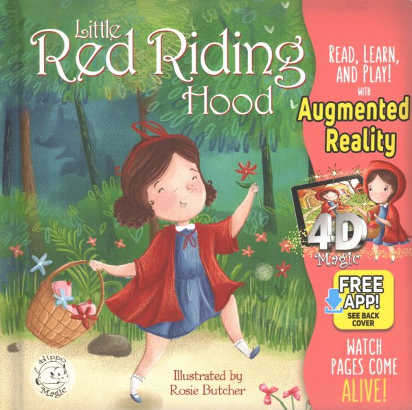 Little Red Riding Hood - Come-To-Life Board Book - Little Hippo Books