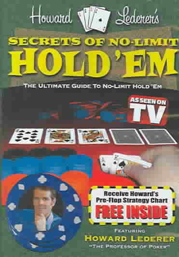 Trademark Poker DVD - Secrets Of No-limit Hold'em With Howard Lederer Instructional (Multi) cover