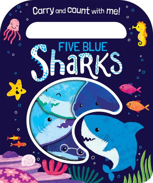 Five Blue Sharks (Count and Carry Board Books)