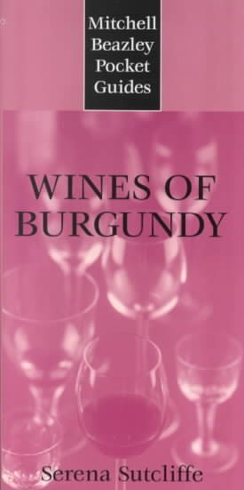 Mitchell Beazley Pocket Guide: Wines of Burgundy cover