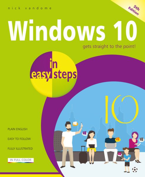 Windows 10 in easy steps cover