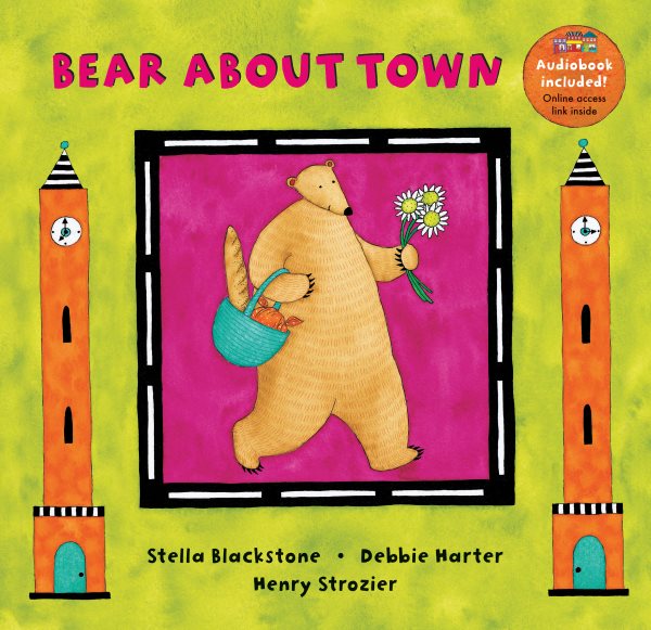 Barefoot Books Bear About Town (Bear (Stella Blackstone)) cover