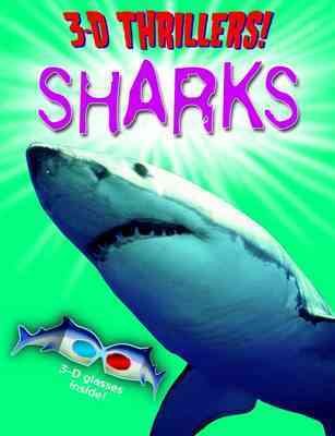 3-D Thrillers! Sharks cover