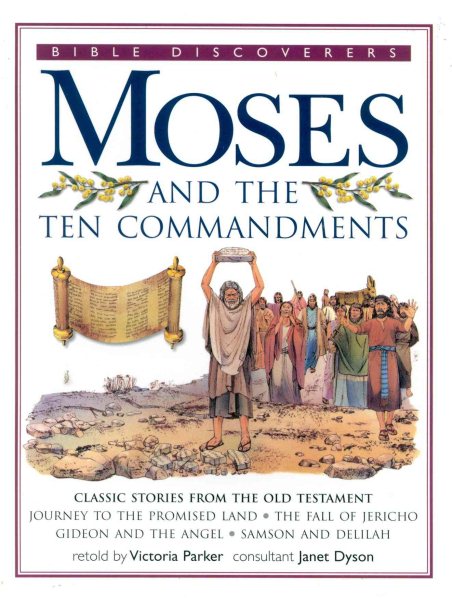 Moses and the Ten Commandments cover