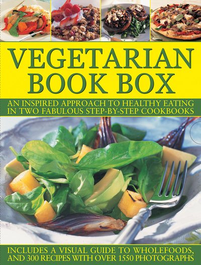 The Vegetarian Cookbox: The Complete Vegetarian Cookbook, and The Practical Encyclopedia of Whole Foods cover