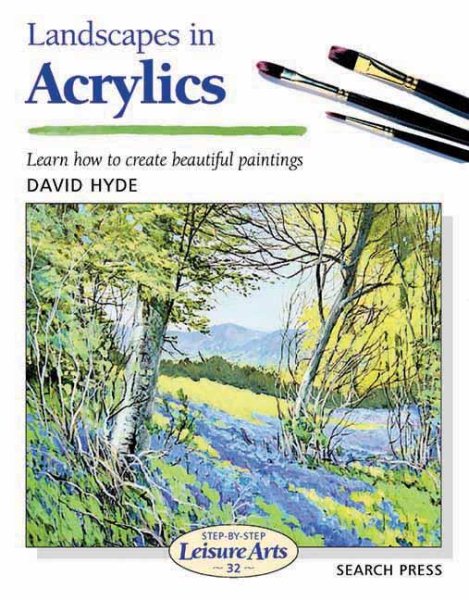 Landscapes in Acrylics (Step-by-Step Leisure Arts) cover
