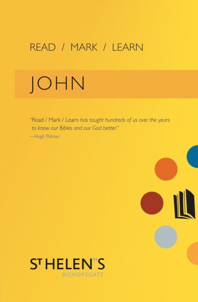 Read Mark Learn: John: A Small Group Bible Study cover