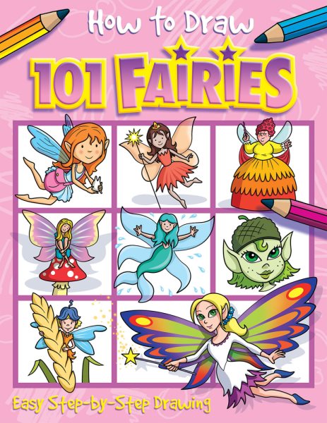 How to Draw 101 Fairies (7) cover