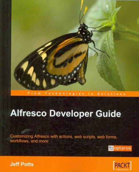Alfresco Developer Guide cover
