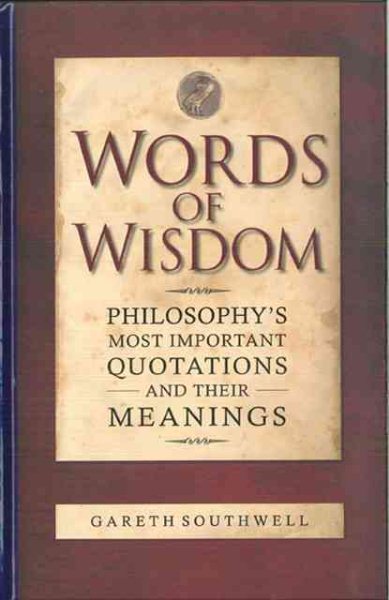 Words of Wisdom: Inspiring Insights of the Great Philosophers cover