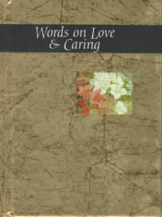Words On Love And Caring (Words for Life) cover